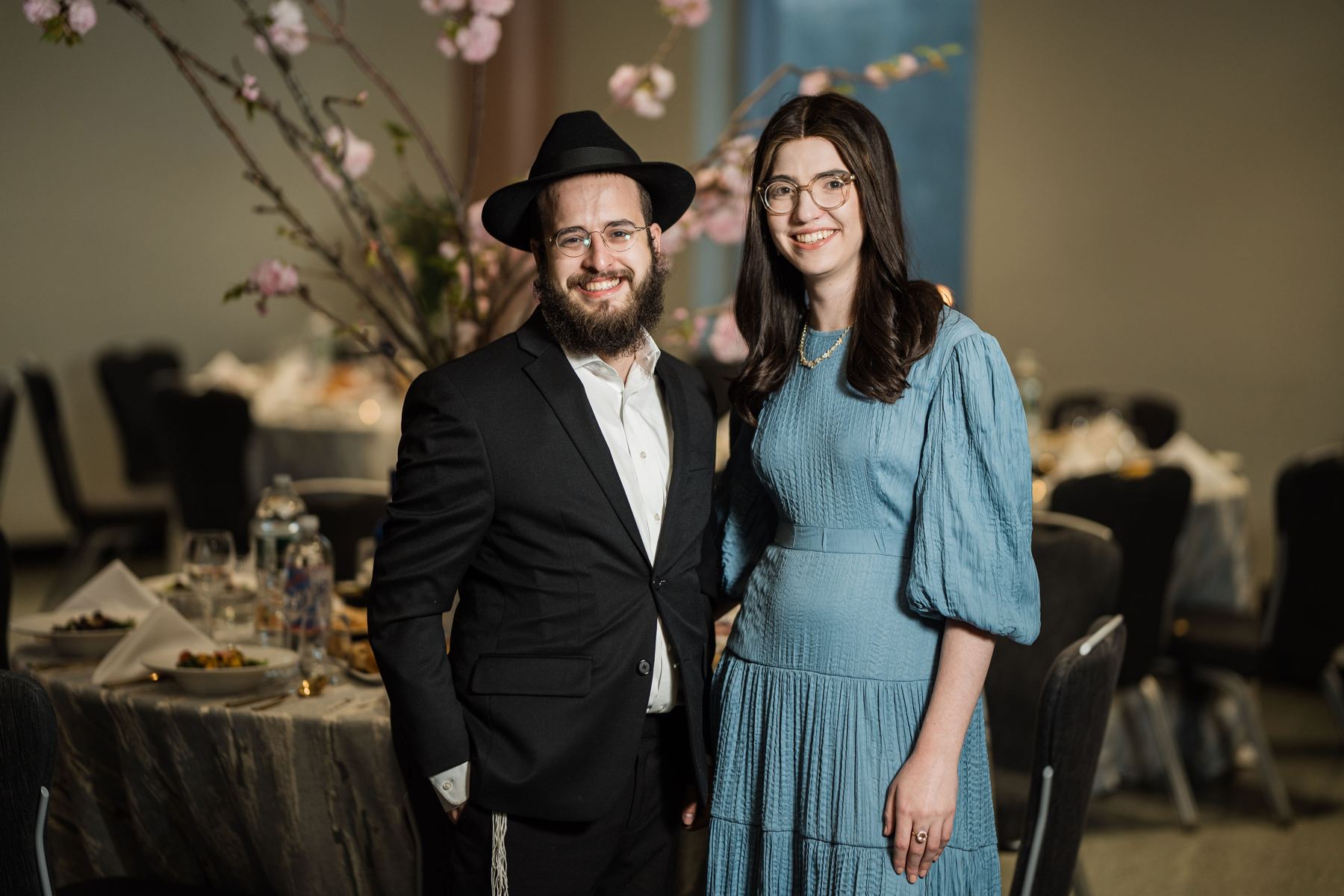 Rabbi and rebbetzin portrait